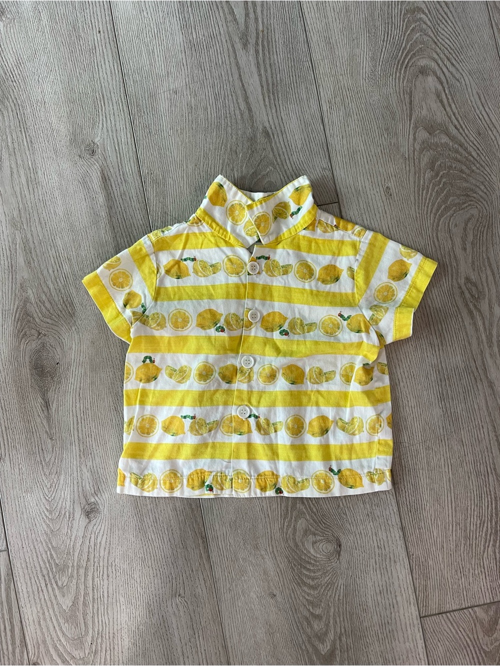 Little Goodall VERY HUNGRY CATERPILLAR™ LEMONADE SHIRT, size 3T EUC